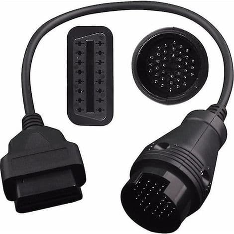 OBD2/OBD II 38-pin til 16-pin diagnoseadapter for 38-pin OBD-kontakt