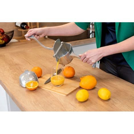 Manuel citruspresser til appelsiner, citroner og andre frugter