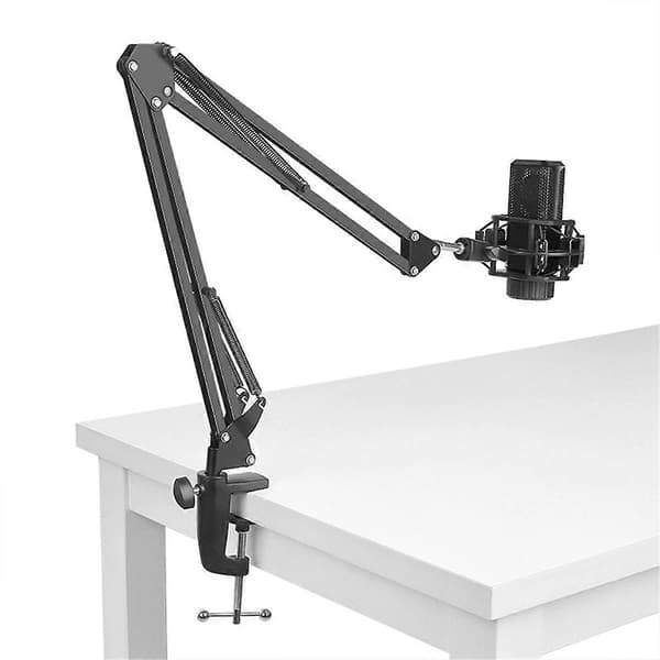 25 cm mikrofonarm med bordstativ for podcasting E