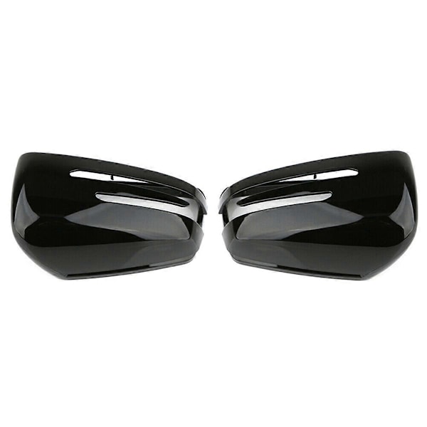 Bil Dörrspegelkåpa med LED Blinkers för Mercedes Benz C E S Klass W204 X204 W212 W221 C300 C