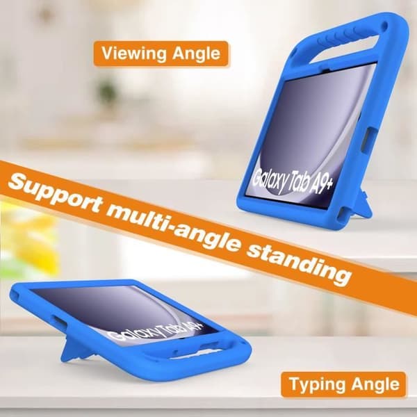Surfplattefodral - Samsung - Galaxy Tab A9 Plus 2023 - Lättvikt - Stöttåligt - Barn