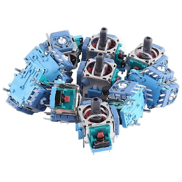 Applicera 10 STK 3D Joystick Modul Potentiometer för Spelkontroll Vibrerande Joystick Reparationsdelar