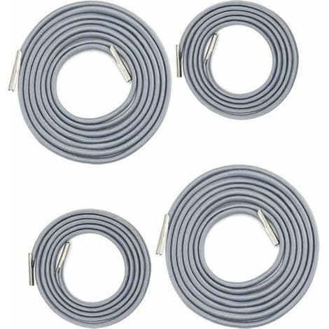 Ulisem Universal Udskiftnings Elastiksnor til Afslapningsstol, Chaiselong, Zero Gravity Klapstol, Bungee Afslapningsstol (2 x 2.2m + 2 x 1.4m D