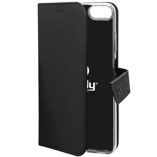Lompakkokotelo iPhone 7/8/SE 2020/SE 2022 Musta