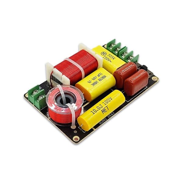 2st WEAH-250 250W 2-vägs frekvensdelare diskanthögtalare bas crossover filter DIY högtalarfilterkrets