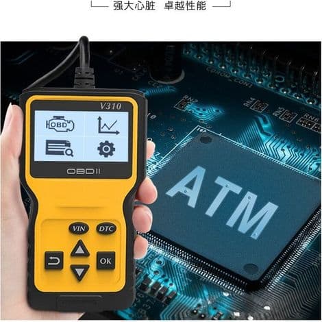 Ulisem Universal OBD2 Bil Diagnostisk Værktøj Kodeaflæser Auto Diagnostisk Scanner OBDII Understøtter Fransk