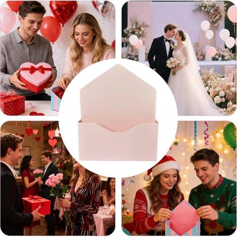 Blomsterkasser til blomsterarrangementer, foldbare papirbuketposer, 5 stk., blomsterhandler-buketkonvolutæsker til kvinder, piger, elskere, sammenkomster, fester