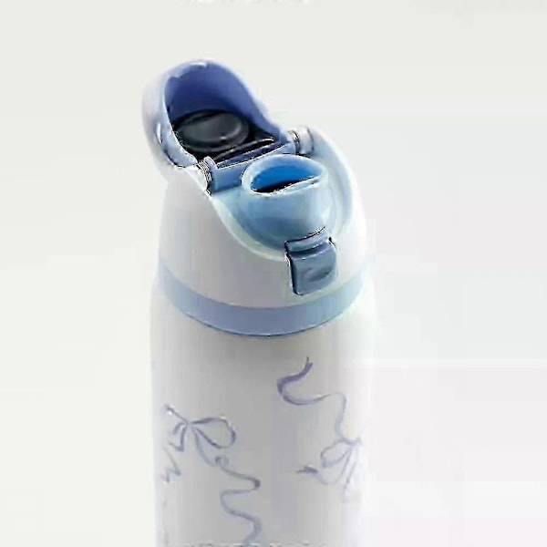 32 oz Owala Urban Outfitters Exklusiv Tied and Ture FreeSip Blå Rosettflaska