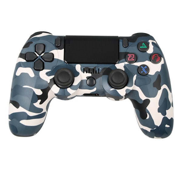 Trådlös handkontroll för PS4/Pro/PS3/Slim/PC/Steam, Bluetooth-handkontroll, Joystick, Stöder 6-Axis, Vibration, Touch Click