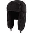 Vinter Aviator Hat til Mænd - ZGEER - Trapper Hat - Varm og Vindtæt - Sort