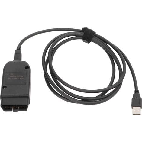 VAG HEX-V2 OBD2 robust diagnostisk kabel med lang kodning