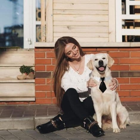 Hundslips, 1-pack svart bomullsslips med justerbart spänne för medelstora och stora hundar, storlek M