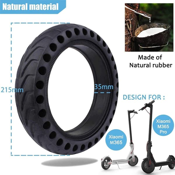 2-pack - Xiaomi-däck - Punkteringsfria / Elscooter Elsparkcykel