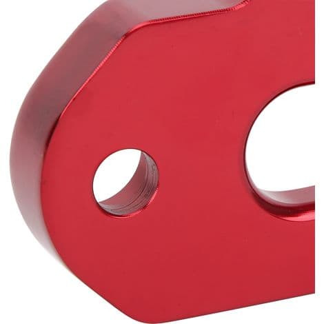 124 mm/4,9 tommer biløje kabelstyr, 2500 til 4000 lb bæreevne, rød, spilreservedel