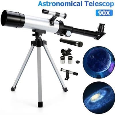 UVERBON Bærbart Astronomisk Teleskop - HD Zoom Monokulær - Bærbart Stativ - Stjernekiggeri