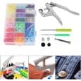 360-delt sæt med plastikclips og trykknapper T-5-TAM