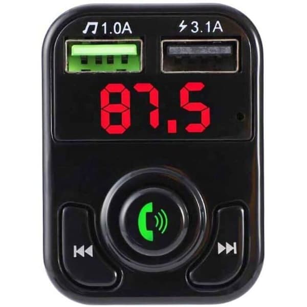 Bluetooth bil FM-sender, 3.1A opladning