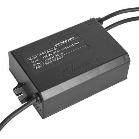 Elektronisk Transformer til Neonskilte 12KV 30mA - Strømforsyning til Neonbelysning