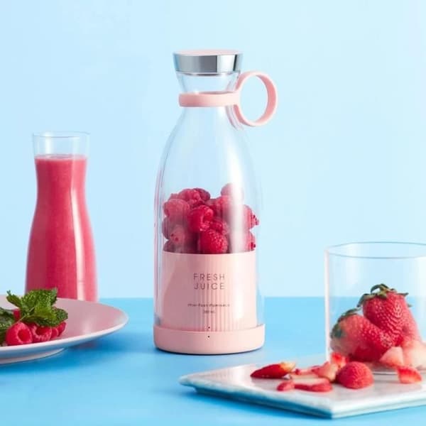 Mini håndholdt mikser juicemaskin blender frukt grønnsaker juicing