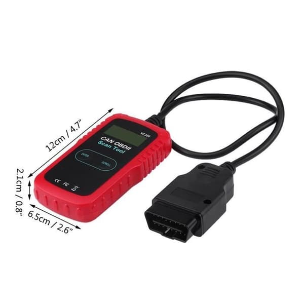 OBDII OBD2 OBD-autodiagnostiikkaskannerin virhekoodinlukija