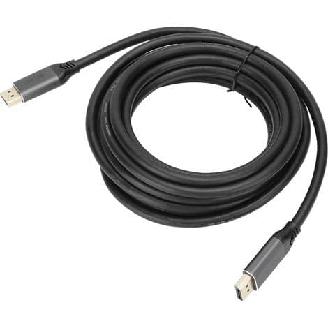 8K Hane till Hane DP-kabel 5M Universell Kompatibilitet Hög Prestanda