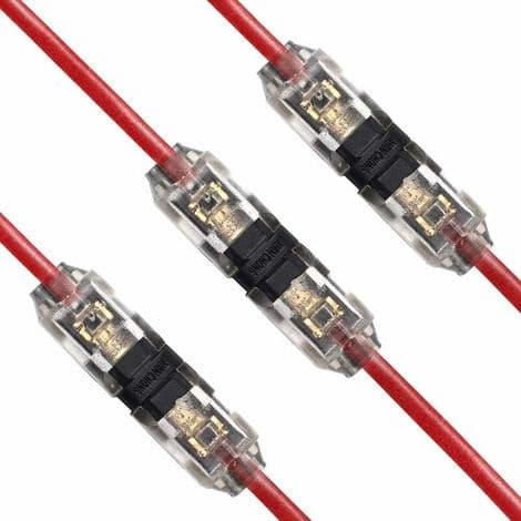 12 stk. metrisk kabelstik H 20/22 AWG, hurtigt elektrisk ledningsstik til bil, lys og lyd