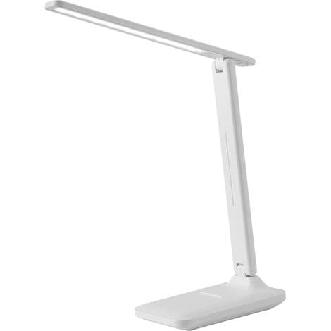 LED leselampe med øyebeskyttelse, USB-bordlampe for soverom og studie, 10W 5V/1A