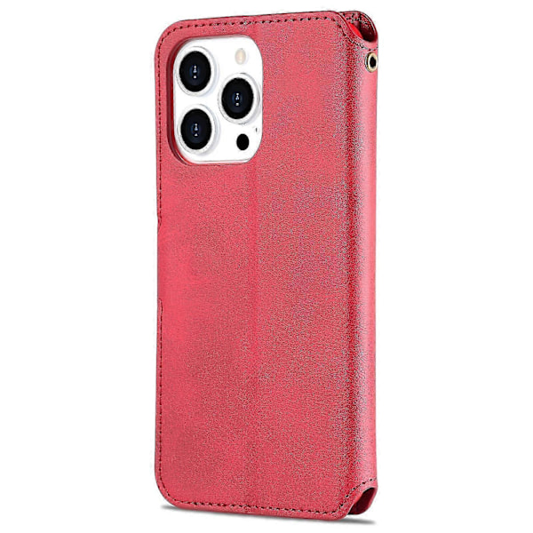 Utsökt AZNS Kalvtextur Läderfodral För iPhone 14 Pro