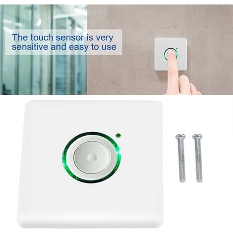 LED Touch-kontakt til badeværelsesspejl 5-24V med nærhedsdetektion