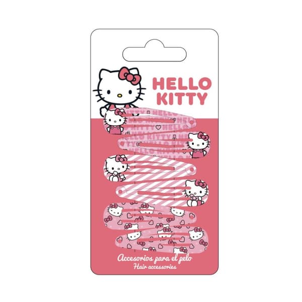 Hello Kitty Söpö 6-osainen hiusklipsisetti