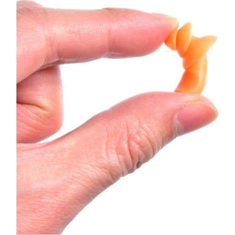20 par ørepropper med ledning, genanvendelige silikone ørepropper med ledning
