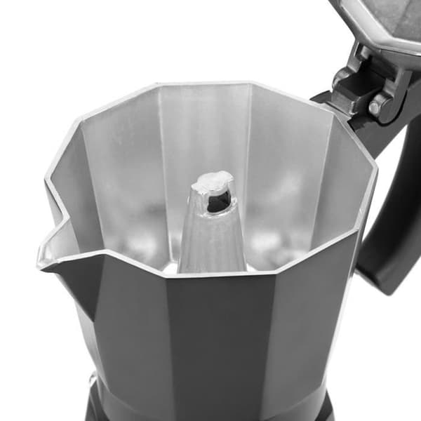 Kaffemaskine - ESTANK - Bærbar elektrisk kande - 300 ml - 3 kopper - Sort