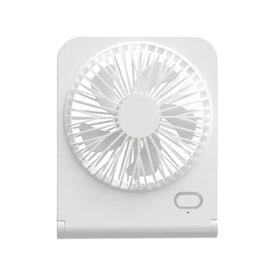 Mini bärbar fläkt - RNCYN - F2226 - Vit - 5V strömförsörjning - Kontor och sovrum