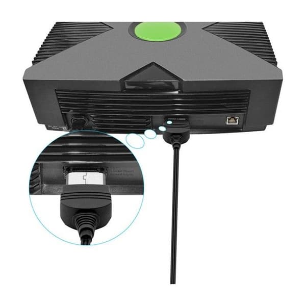 Xbox til HDMI-kompatibel konverter, videoboks, lydadapterkabel til pc og projektor