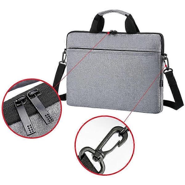 13 tommer LAPtop Håndtaske til , , , 13 tommer og mindre LAPtops (Sort)