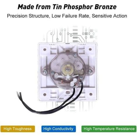 Ulisem AC 220V Tidsbryter Pumpetimer 120 Min Mekanisk Timer