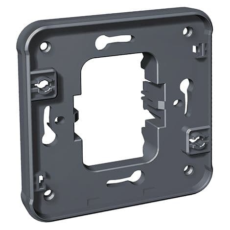 60886 Eur'ohm Oxxo Grått Innfelt Vanntett Bryterdeksel IP55