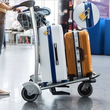 Ulisem Mini Hänglås Nyckel, 8 st Mini Resväska Hänglås Lämpliga för Resväskor, Duffelväskor, Garderober och Dagböcker, Bagagelås Levereras Utrustade med 3