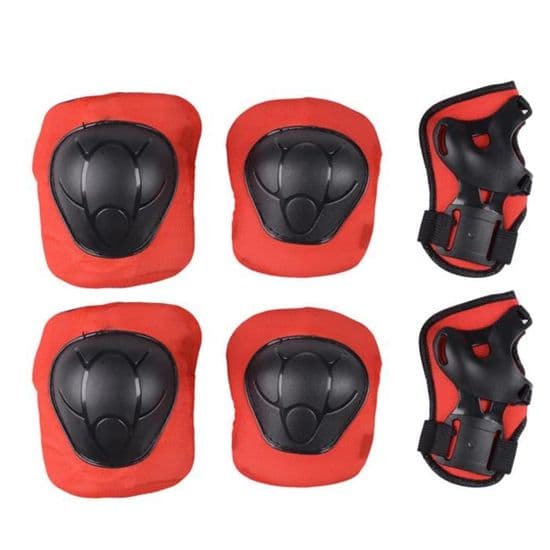 Baby Skyddsutrustning - Set om 6 - Knä, Armbåge, Handled - Multisport - Unisex
