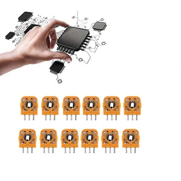 hg30PCS Joystick Potentiometre Sensor Modul Kit til Controllere 2.3Kohn 3D Thumbstick Akse Modstande Reparationsdel