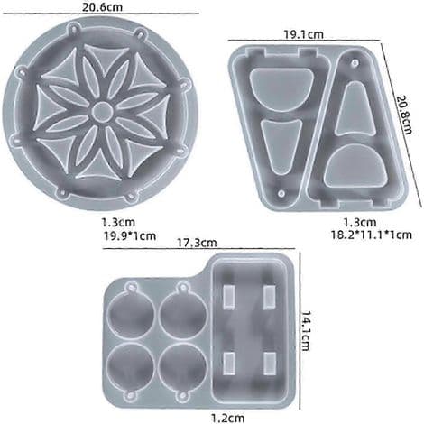 DIY silikonehjulform til fremstilling af epoxyharpikslys.