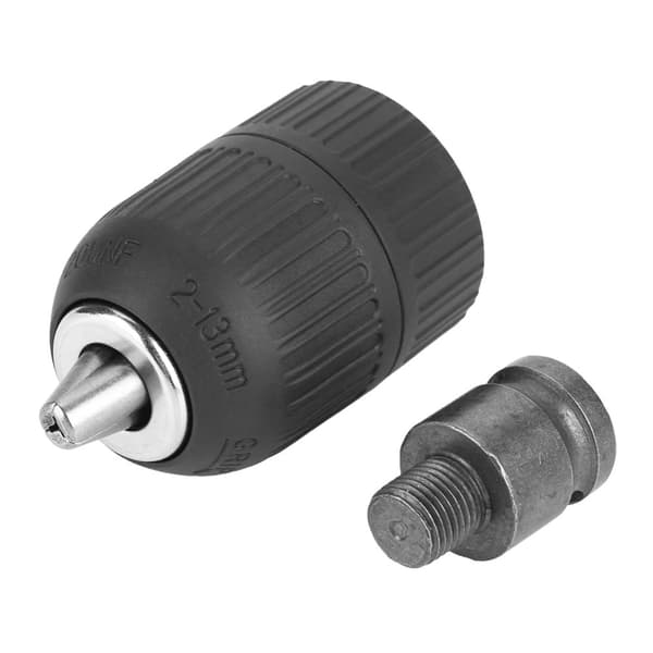 Nøkkelfri borechuck 1/2 \"-20UNF med chuckadapter - 2-13mm, konvertering for skrunøkkel