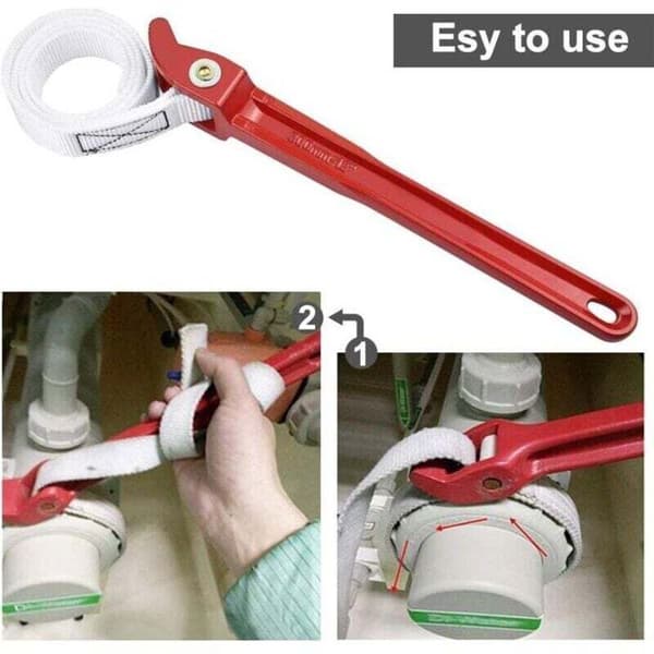 Universal stroppenøkkel - ZOR® - Gummi - 85 cm - Sklisikkert håndtak - Ergonomisk - Robust