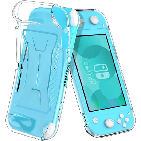 Reptåligt mjukt TPU-bakstycke för Nintendo Switch Lite 2019