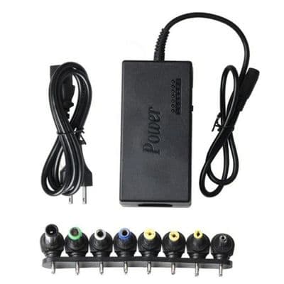 96W universell strømforsyning for bærbar PC, 12V-24V, justerbar AC-DC strømadapter, [1DB85DD]