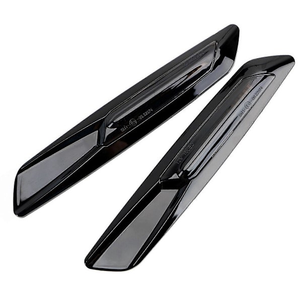 2 stk. blinklys LED bil dynamisk sideblinklys blinklys for- E60 E61 E81 E82 E
