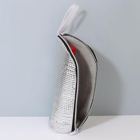 2-pack isolerade flaskfodral, aluminiumfolie, bärbara
