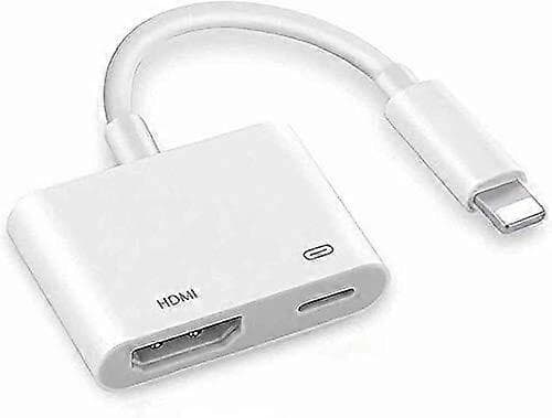 Apple Lightning til HDMI Digital AV Adapter 1080p HDMI Line Sync Skærm