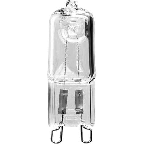 10-pack G9 Halogenlampor, 25W 230V, Dimbar, 43mm