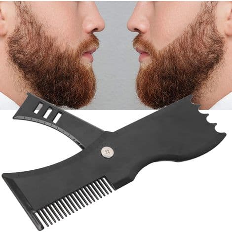 Roterande skäggkam. Stylingguide